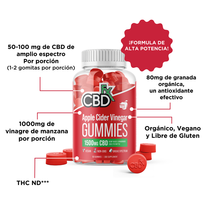 Cargar imagen en el visor de la galería, APPLE CIDER GUMMIES CBDFX
