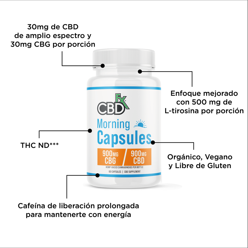 Cargar imagen en el visor de la galería, CBD CAPSULAS MATUTINAS