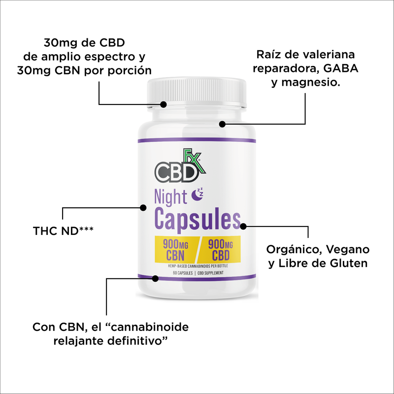 Cargar imagen en el visor de la galería, CBD Capsulas de noche