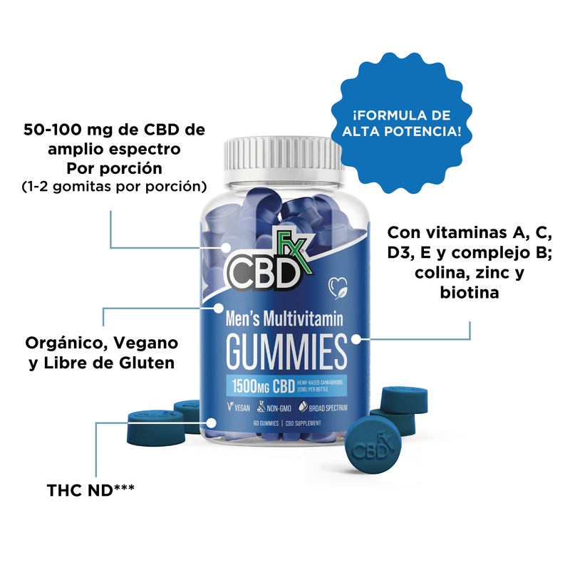 Cargar imagen en el visor de la galería, Men´s multivitamin Gummies cbd