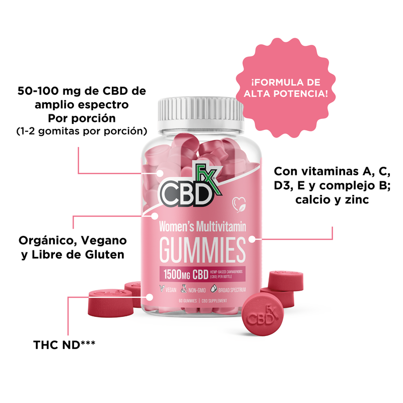 Cargar imagen en el visor de la galería, Multivitamin Gummies women´s CBDFX