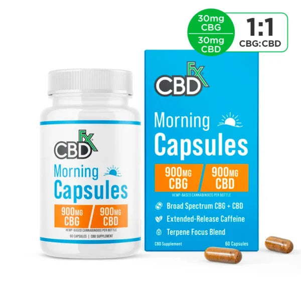 Cargar imagen en el visor de la galería, Cápsulas Matutinas con CBD y CBG