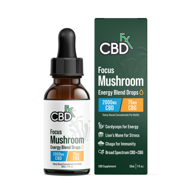 Cargar imagen en el visor de la galería, Focus Mushroom cbd 2000mg